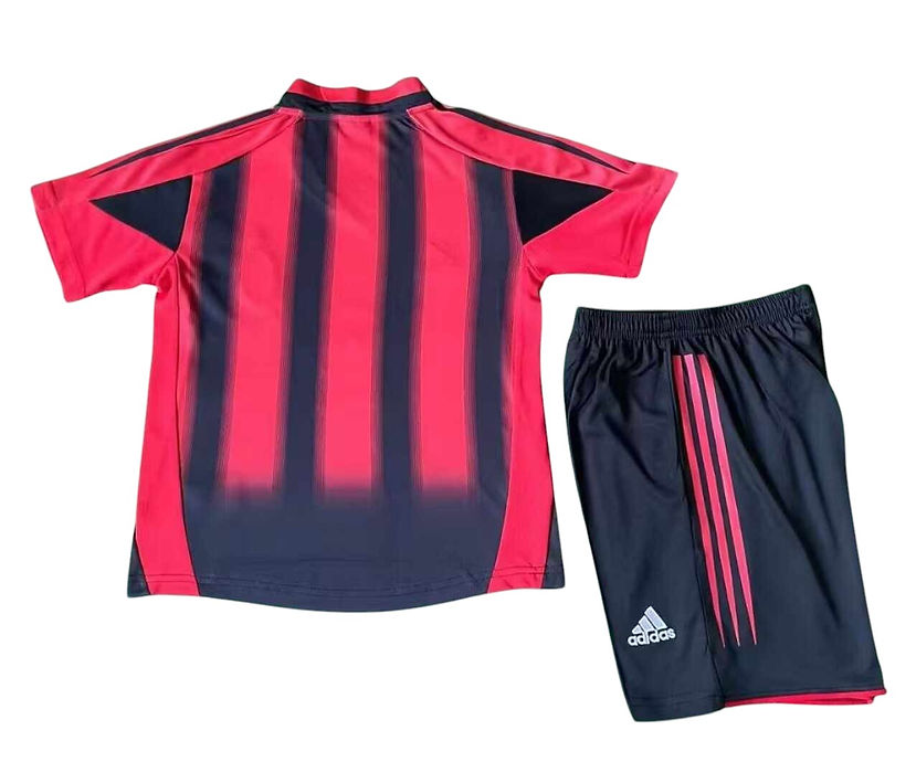 Retro AC Milan Home Kids Kit 2004/2005 - Retro Shirt Stories