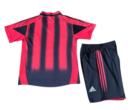 Retro AC Milan Home Kids Kit 2004/2005 - Retro Shirt Stories