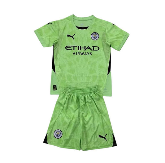 Manchester City GK Kids Kit 2024/2025 - Retro Shirt Stories