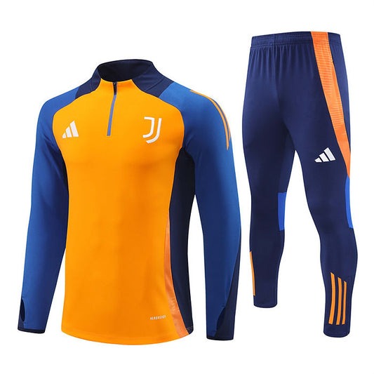 Juventus Long Sleeve 2024/2025 Training Kit Orange - Retro Shirt Stories