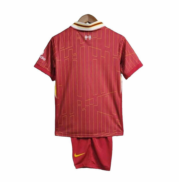 Liverpool Home Kids Kit 2024/2025 - Retro Shirt Stories