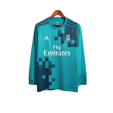 Retro Real Madrid LS 3rd Shirt 2017/2018 - Retro Shirt Stories