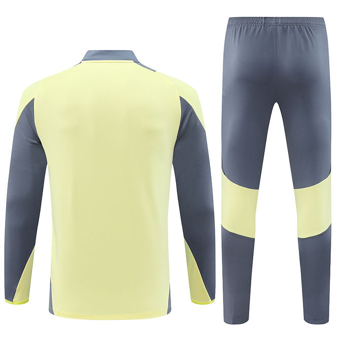 Ajax Long Sleeve 2024/2025 Training Kit Yellow - Retro Shirt Stories