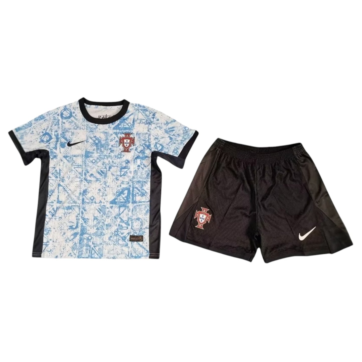 Portugal Away Kids Kit 2024 - Retro Shirt Stories