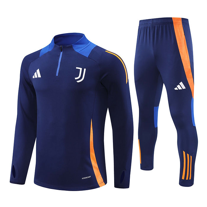 Juventus Long Sleeve 2024/2025 Training Kit Blue - Retro Shirt Stories