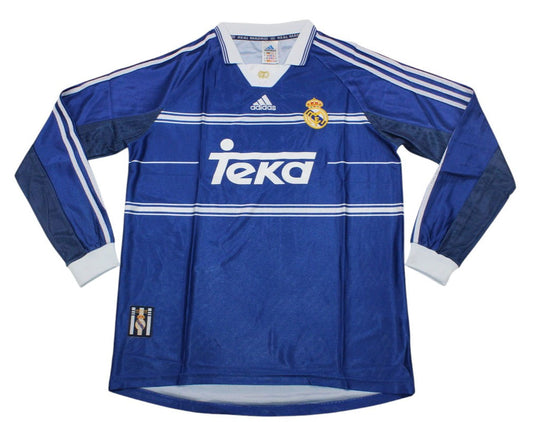 Retro Real Madrid Away LS Shirt 1998/1999 - Time Warp Kits