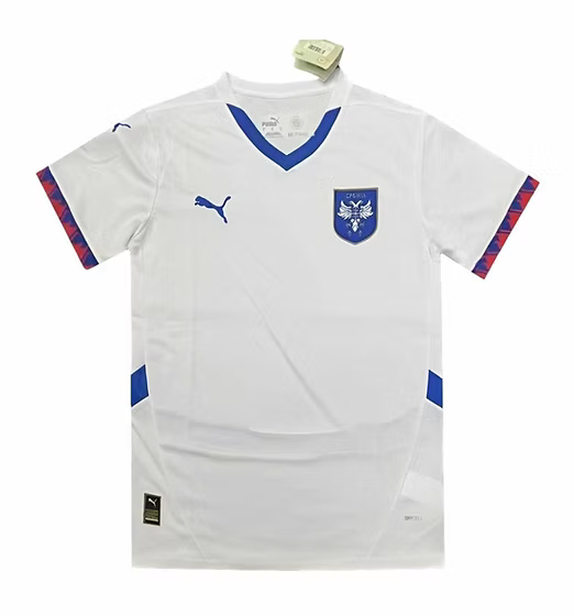 Serbia Home Shirt 2024 - Retro Shirt Stories