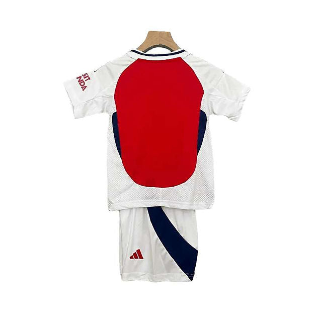 Arsenal Home Kids Kit 2024/2025 - Retro Shirt Stories