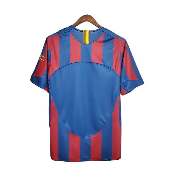 Retro Barcelona Home Shirt 2005/2006 - Retro Shirt Stories