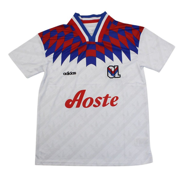Retro Lyon Home Shirt 1995/1996 - Retro Shirt Stories