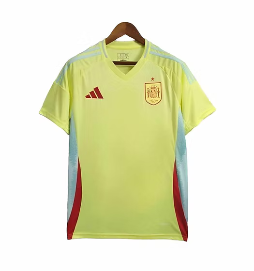 Spain Away Shirt 2024 - Retro Shirt Stories