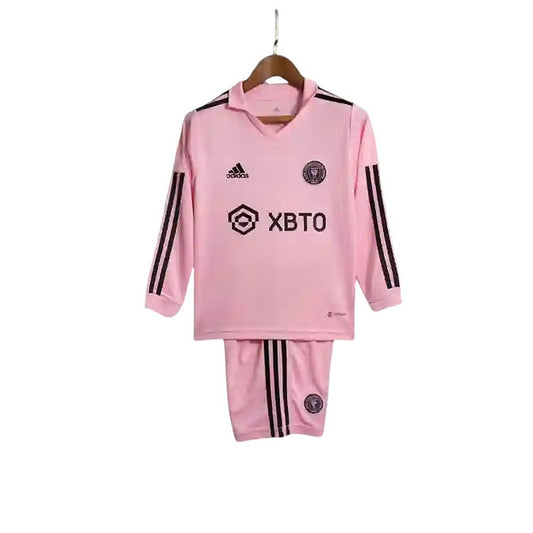 Inter Miami LS Home Kids Kit 2023/2024 - Retro Shirt Stories