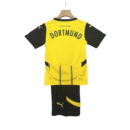 Borussia Dortmund Home Kids Kit 2024/2025 - Retro Shirt Stories