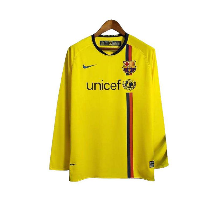 Retro Barcelona LS Away Shirt 2008/2009 - Retro Shirt Stories