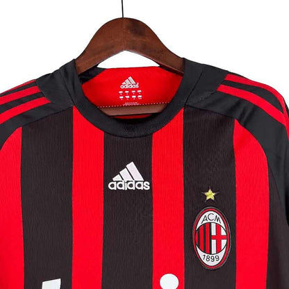 Retro AC Milan LS Home Shirt 2008/2009 - Retro Shirt Stories