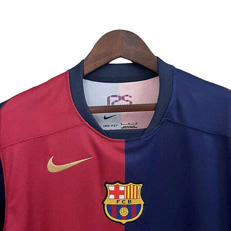 Barcelona Home Shirt 2024/2025 - Retro Shirt Stories