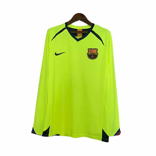 Retro Barcelona LS Away Shirt 2005/2006 - Retro Shirt Stories