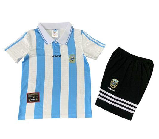 Retro Argentina Home Kids Kit 1994 - Retro Shirt Stories
