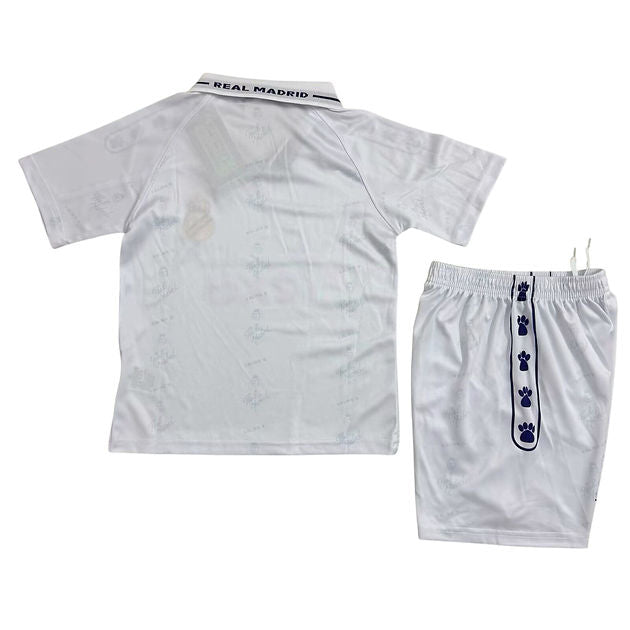Retro Real Madrid Home Kids Kit 1994/1996 - Retro Shirt Stories