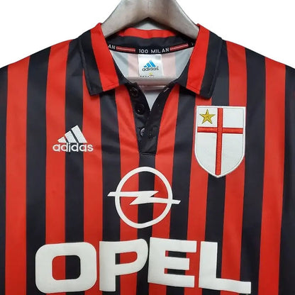 Retro AC Milan Home Shirt 1999/2000 - Retro Shirt Stories