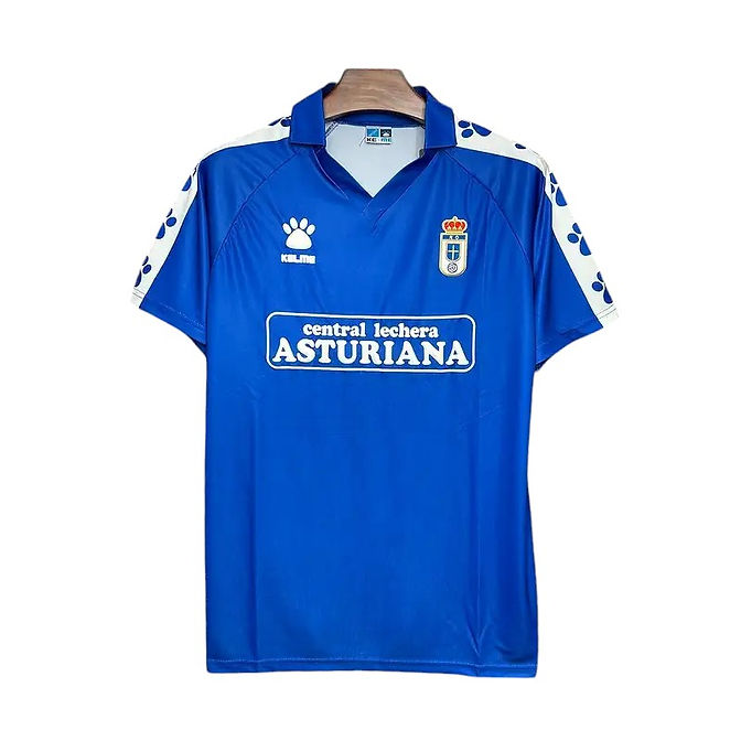 Retro Real Oviedo Home Shirt 1990/1991 - Retro Shirt Stories
