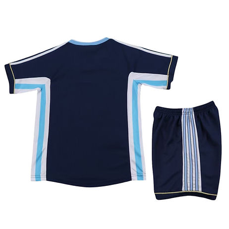 Retro Argentina Away Kids Kit 1998 - Retro Shirt Stories