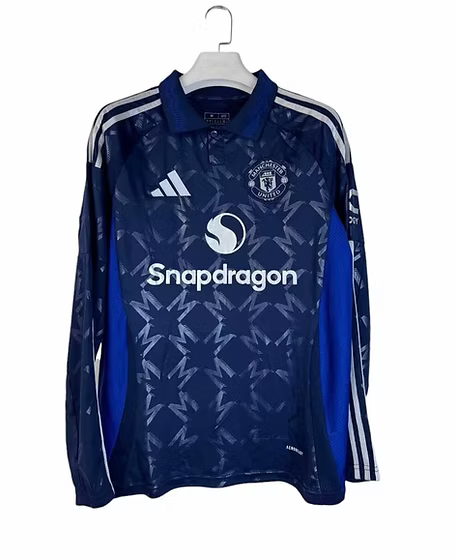 Manchester United LS Away Shirt 2024/2025 - Retro Shirt Stories