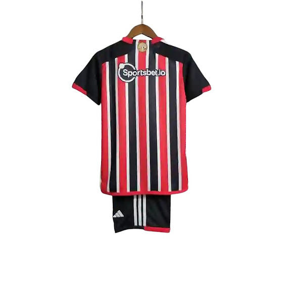 Sao Paulo Away Kids Kit 2023/2024 - Retro Shirt Stories