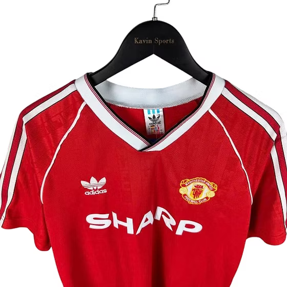 Retro Manchester United Home Shirt 1988/1990 - Retro Shirt Stories