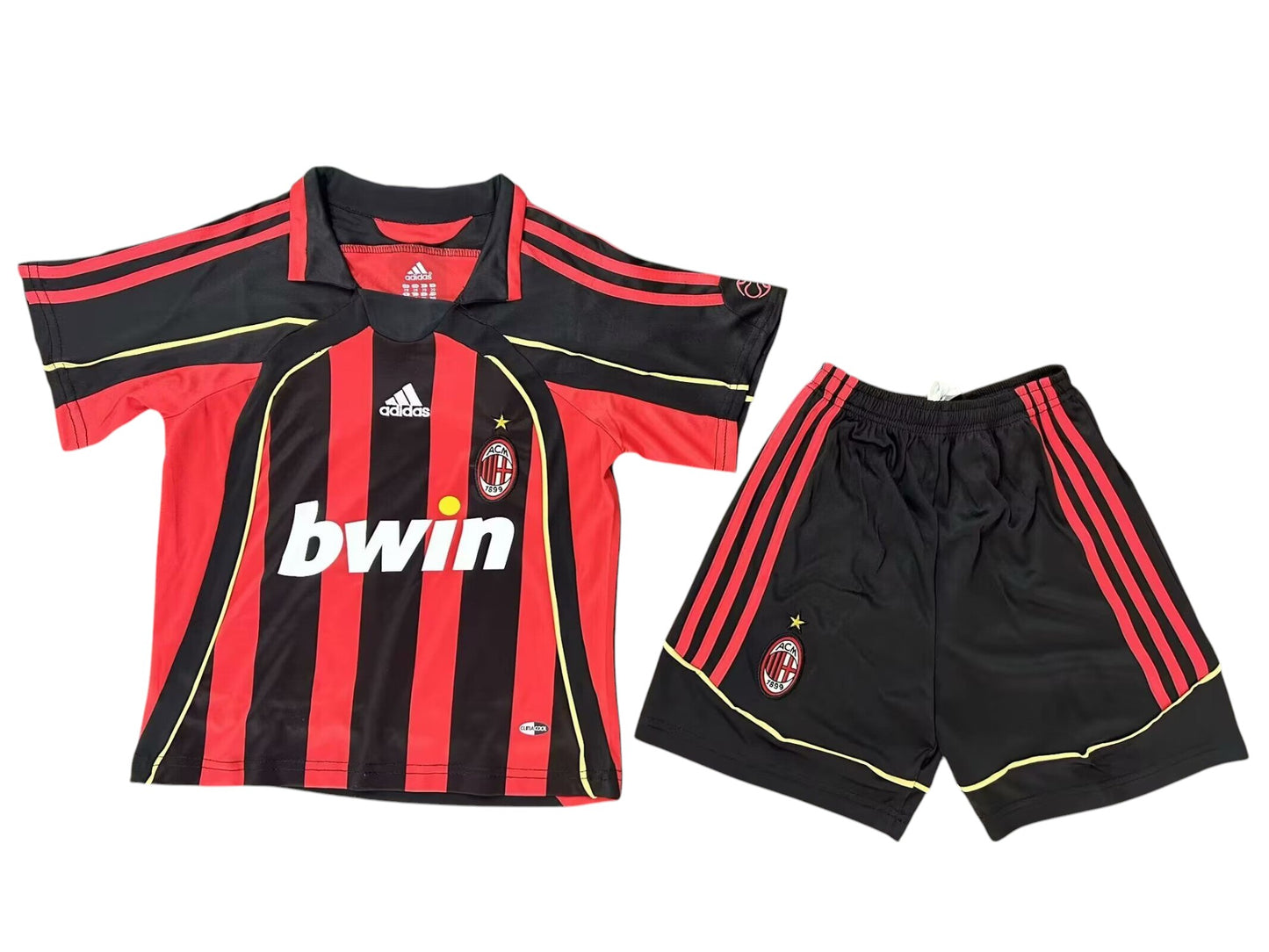 Retro AC Milan Home Kids Kit 2006/2007 - Retro Shirt Stories