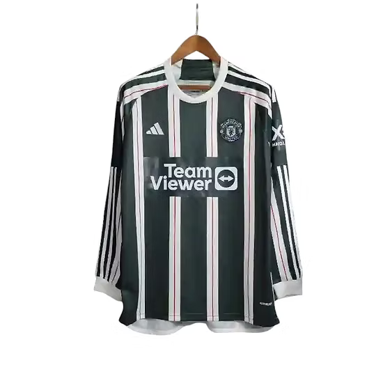 Manchester United Away LS Shirt 2023/2024 - Retro Shirt Stories