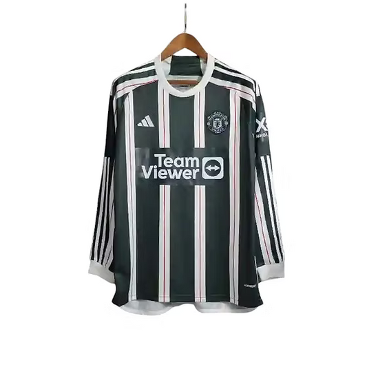 Manchester United Away LS Shirt 2023/2024 - Retro Shirt Stories
