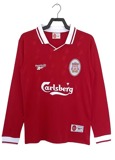 Retro Liverpool LS Home Shirt 1996/1997 - Retro Shirt Stories