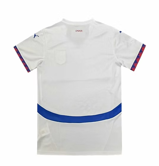Serbia Home Shirt 2024 - Retro Shirt Stories