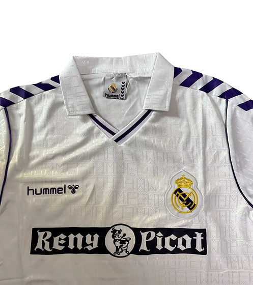 Retro Real Madrid Home Shirt 1989/1990 - Time Warp Kits