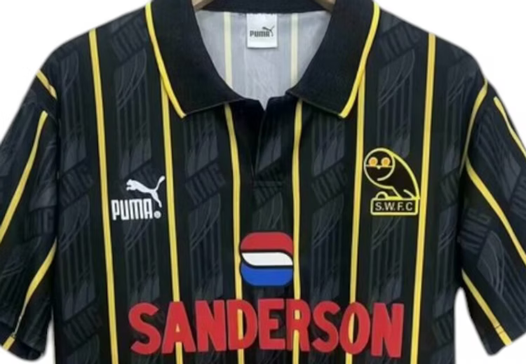 Retro Sheffield Wednesday Away Shirt 1993/1995 - Retro Shirt Stories