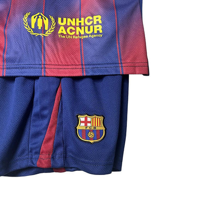 Barcelona Home Kids Kit 2025/2026 - Retro Shirt Stories
