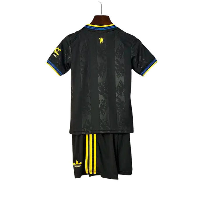 Manchester United 3rd Kids Kit 2025/2026 - Retro Shirt Stories