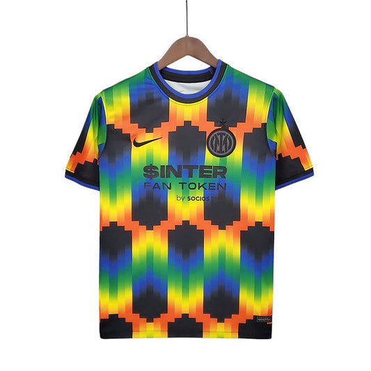 Inter Milan Pre Match Shirt 2022/2023 - Retro Shirt Stories