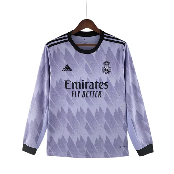 Real Madrid LS Away Shirt 2022/2023 - Retro Shirt Stories