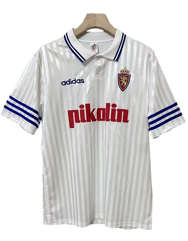 Retro Real Zaragoza Home Shirt 1995/1996 - Retro Shirt Stories