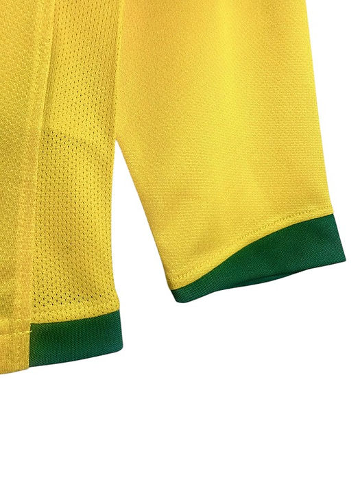 Retro Brazil LS Home Shirt 2006 - Retro Shirt Stories