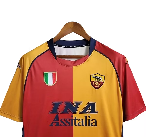 Retro Roma Home Shirt 2001/2002 - Retro Shirt Stories