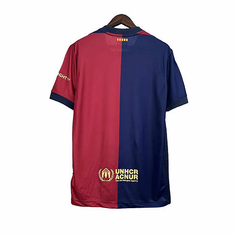 Barcelona Home Shirt 2024/2025 - Retro Shirt Stories
