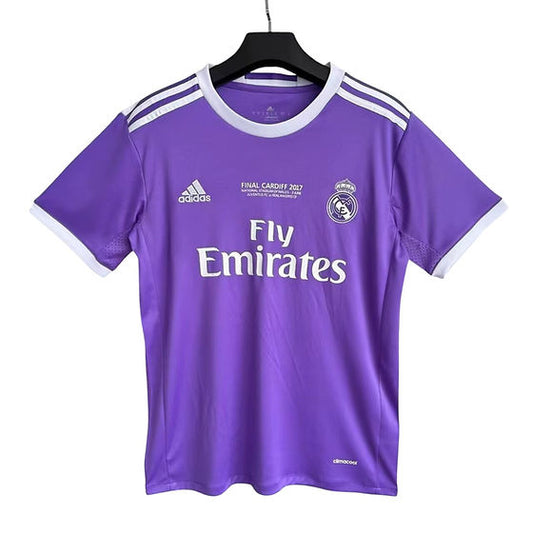 Retro Real Madrid Away Shirt CL Final Edition 2017 - Time Warp Kits