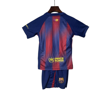 Barcelona Home Kids Kit 2025/2026 - Retro Shirt Stories