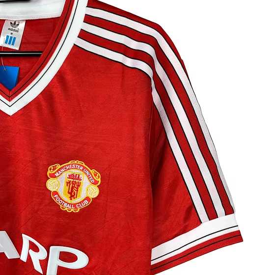 Retro Manchester United Home Shirt 1986/1987 - Retro Shirt Stories