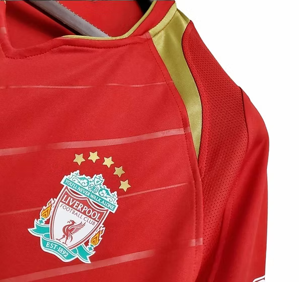 Liverpool Home Shirt 2005/2006 - Retro Shirt Stories