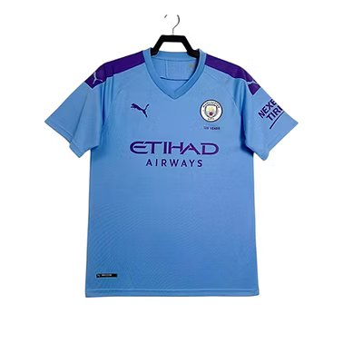 Manchester City Home Shirt 2019/2020 - Retro Shirt Stories
