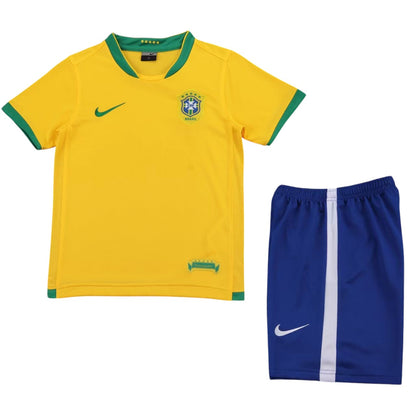 Retro Brazil Home Kids Kit 2006 - Retro Shirt Stories